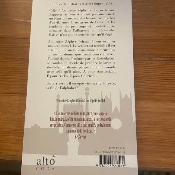 Livre: La Fin De L’alphabet - Picture 2 of 3